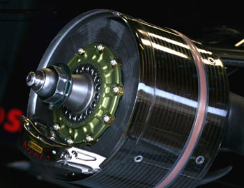 Toro Rosso STR3 brake system