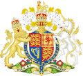 Royal coat of arms of the United Kingdom (English people)